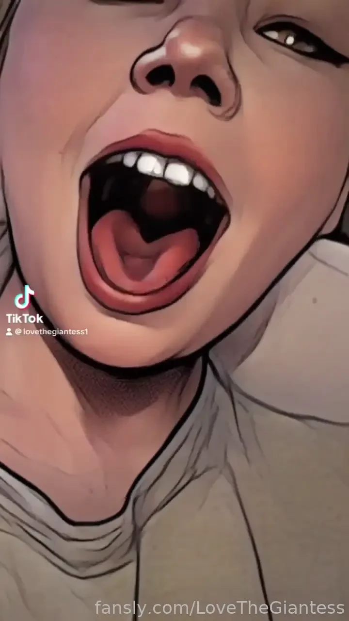 Yummy yummy yummy yum voreanimation animation vore mouth goddess 