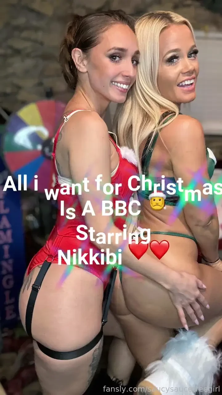 We were such good girls this year that santa gave us a bbc who got 