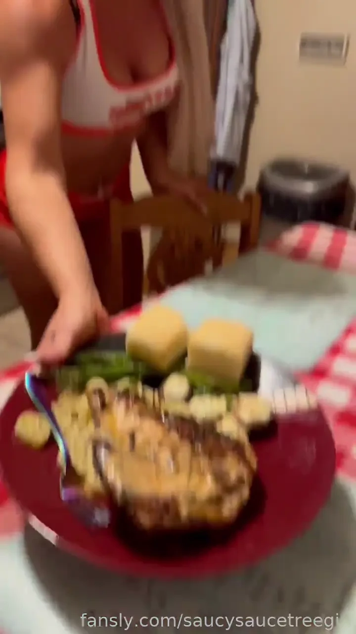 Can i cook you dinner cosplay milf dinner sexy fyp blonde funny 