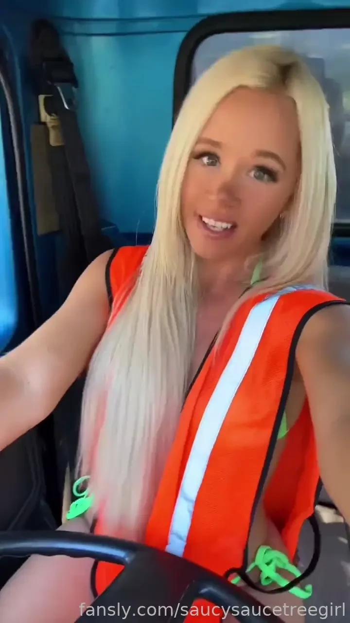 Good thing i ll ride with you truck ride blonde fyp petite creampie 