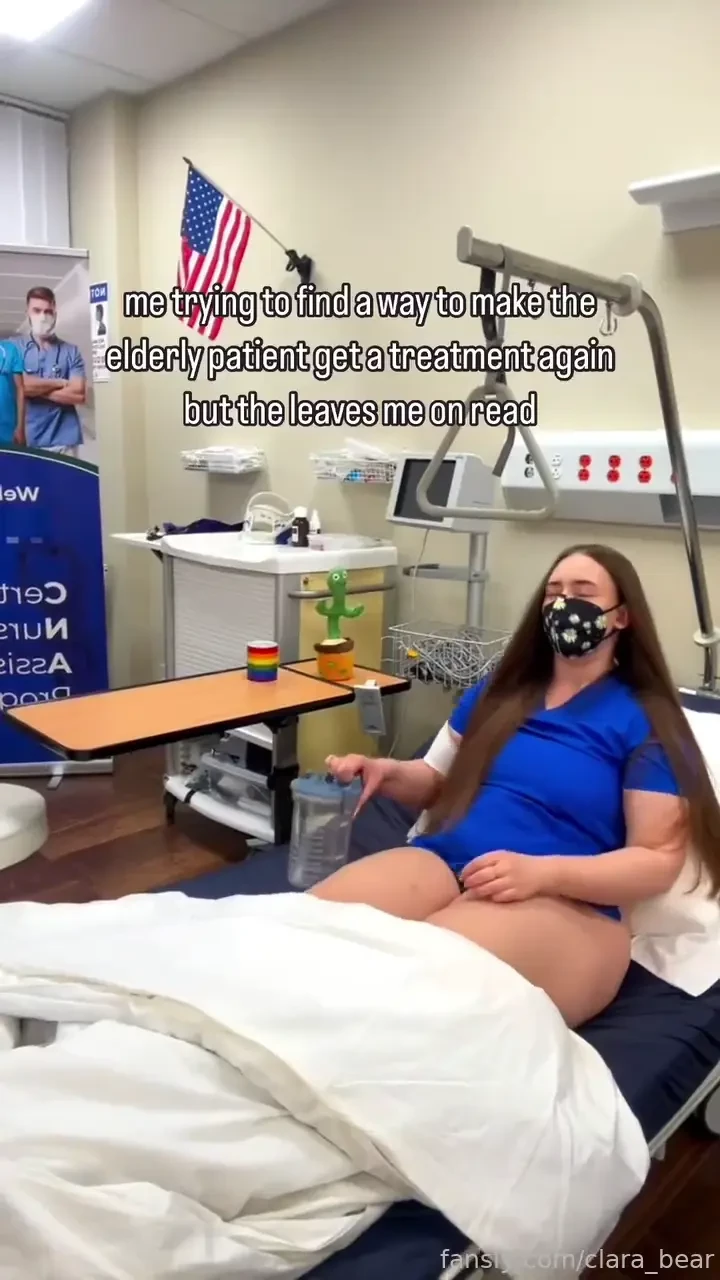 Why does this happen to me all the time nurse patient chubby brunette 