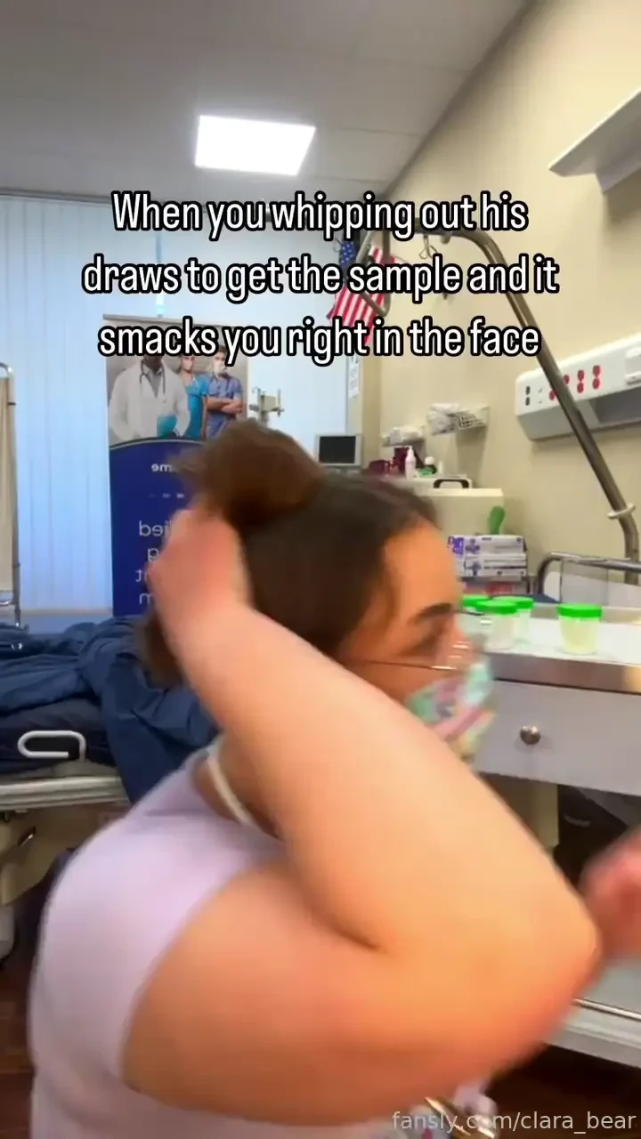 Accidents happen tits doubled dd bigtits brunette hospital patient 