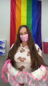 Is my chest ok brunette hospital patient gown nurse mask bedscene part 1