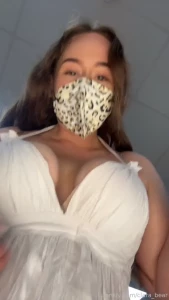 Thank you brunette hospital patient gown nurse mask bedscene monitor part 1