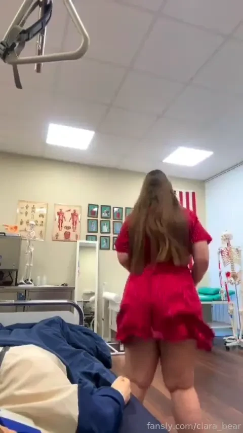 Sometimes all you need is an applause from your favorite nurse tits 