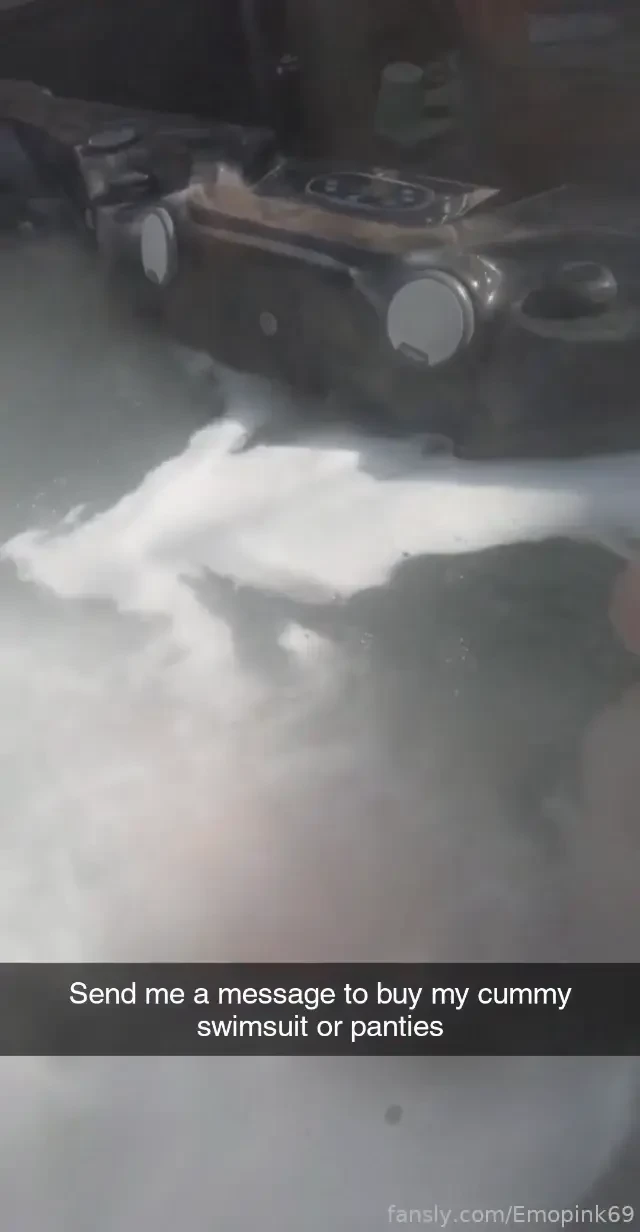 Been spending all summer outside in my neighbors hot tub i ve cum so 