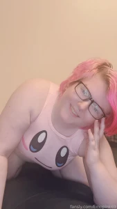 I look so hot in my kirby top i love these panties too i love how they part 5