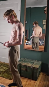 Getting ready to go to bed twink abs ftm bubblebutt bussy gay