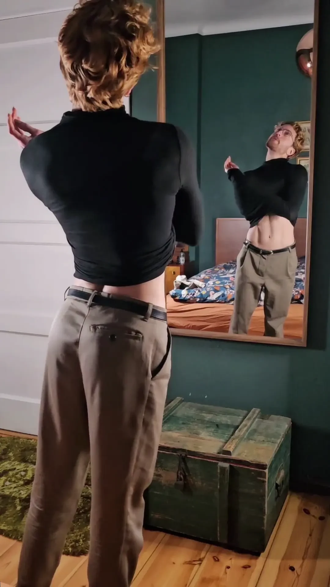 Watch me take my clothes off at the end of the day voyeurism gay 