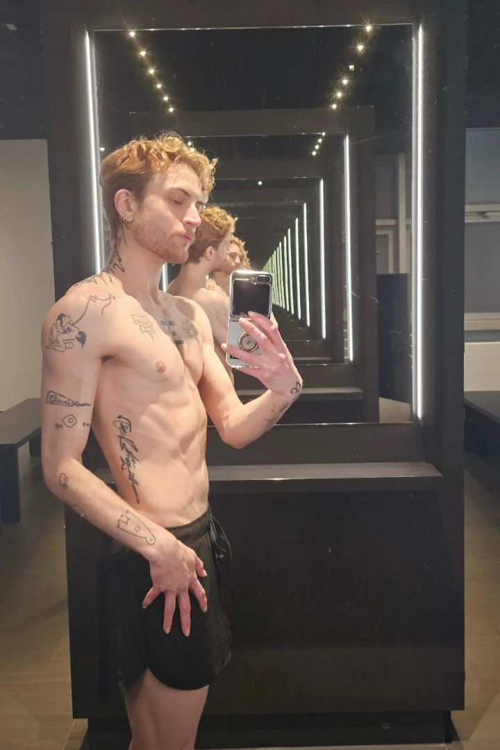 Love going to gym in the night when it s empty transman ftm 