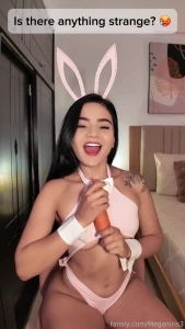 Seeing i m very hungry fyp natural costume lingerie bunny cute nauthy