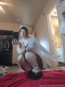 Sfw post- i feel so very cute in this alternative femboy cute glasses