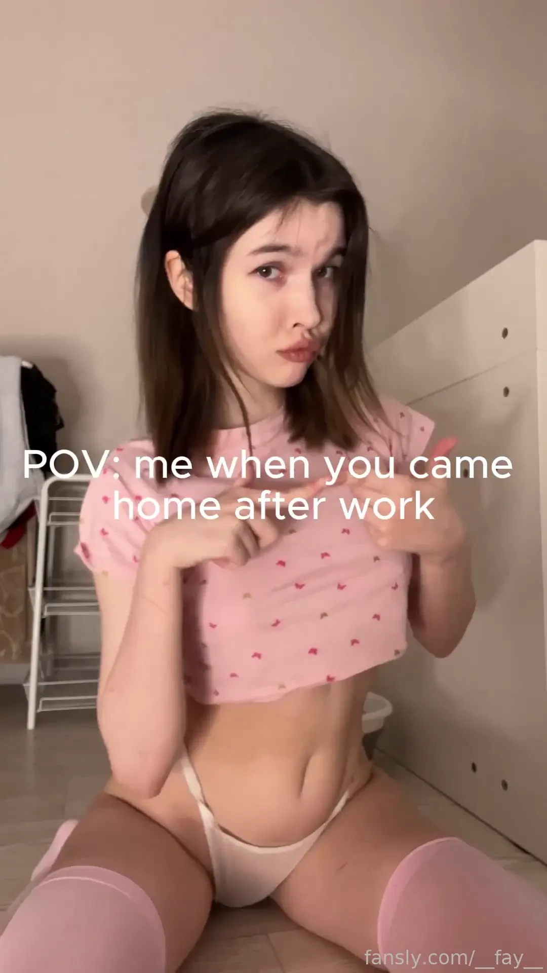 Your shy wife is desperately waiting for you to come back egirl soft 