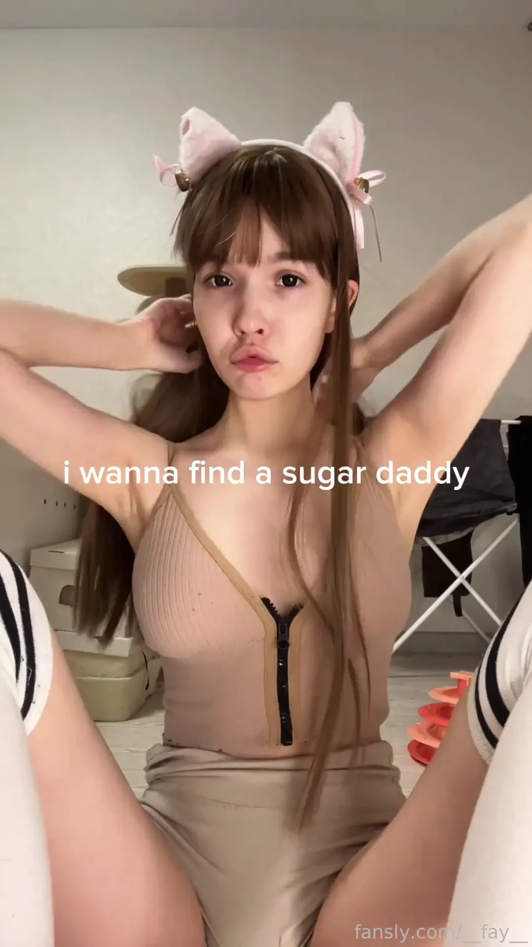 I ve already got candies for my daddy reels tiktok kitty neko teen 