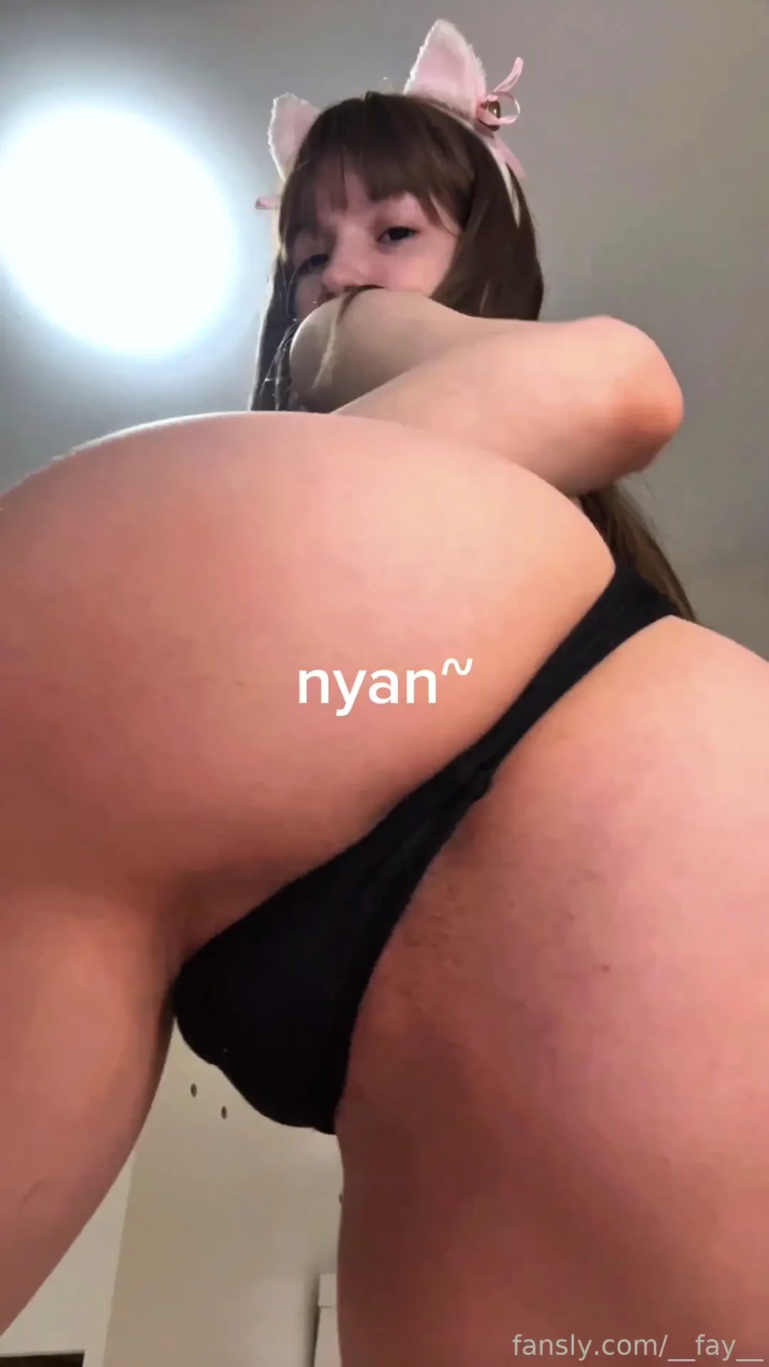 Lose enough meow 3 neko kitty reels panties booty catgirl tiktok 