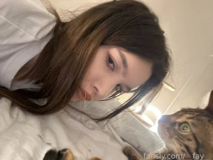 It seems my cat gets too much love asian cute young teen brunette