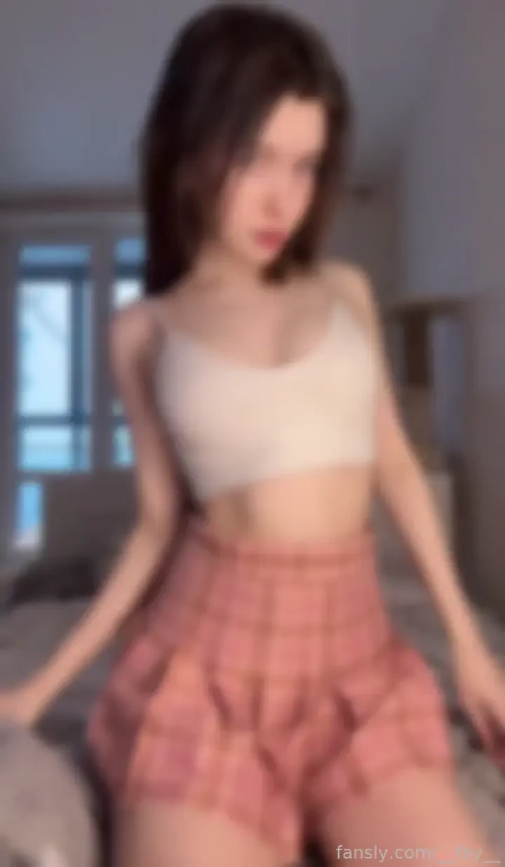 Walk this defenseless little girl in a skirt to home asian cute kawaii 