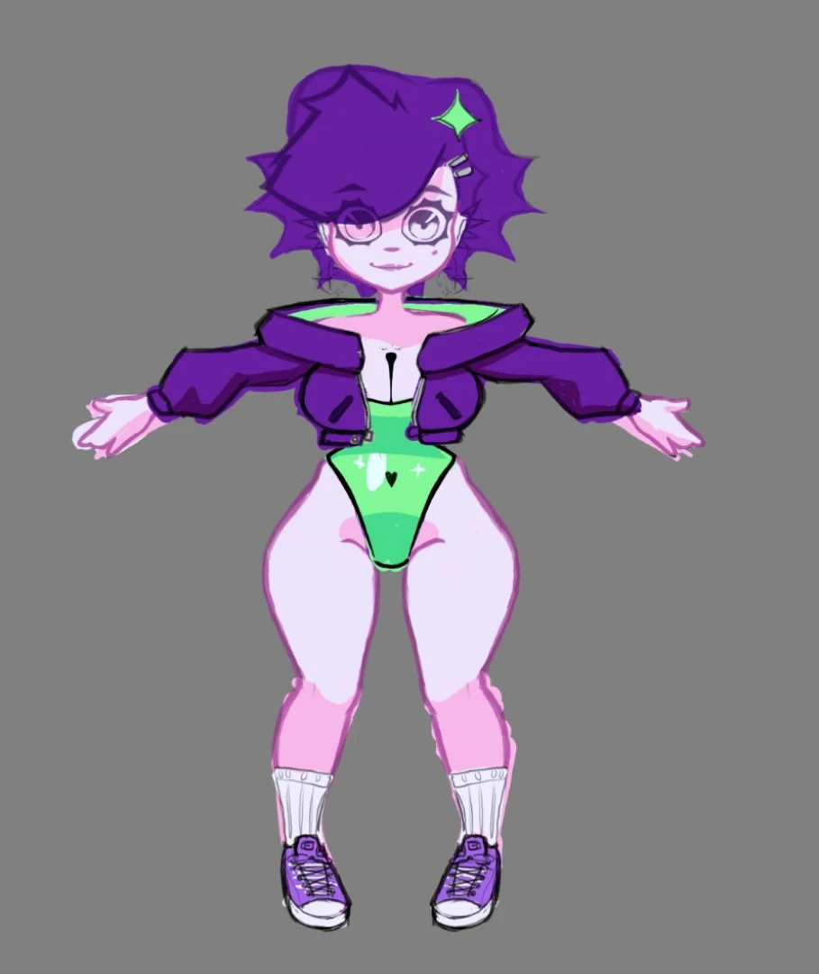 Concept art cumzone subs only sneak peak on upcoming model outfit nsfw 