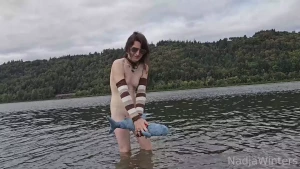 So fun being in the river naked lt 3
