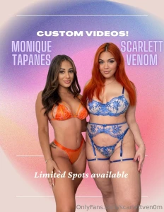 Get your wallets ready moniquesheree and i are accepting customs get