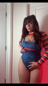 This doll gets naked