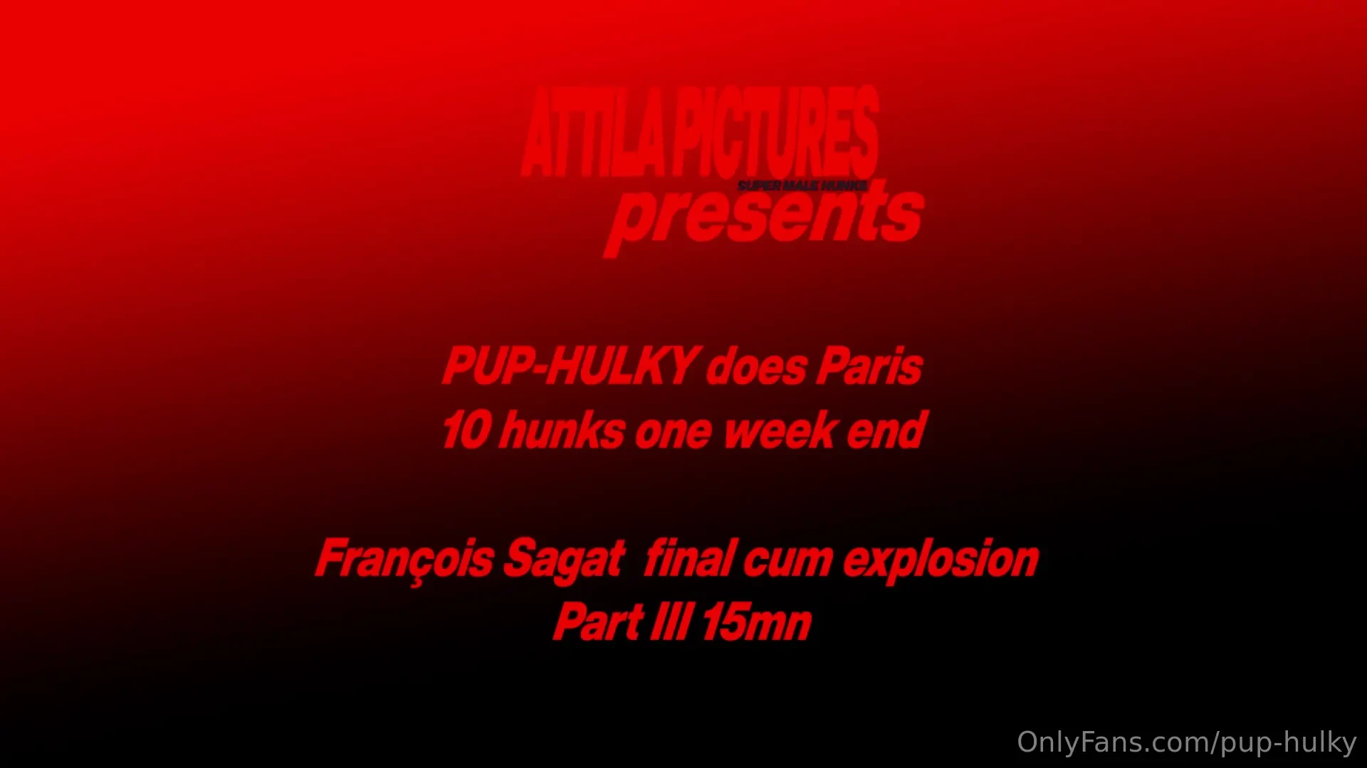 The final act of love amp passion with sagatfrancois he blew all his 