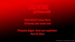 The final act of love amp passion with sagatfrancois he blew all his