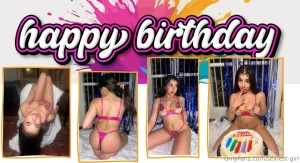 Happy birthday a simple celebration a gathering of friends heres to