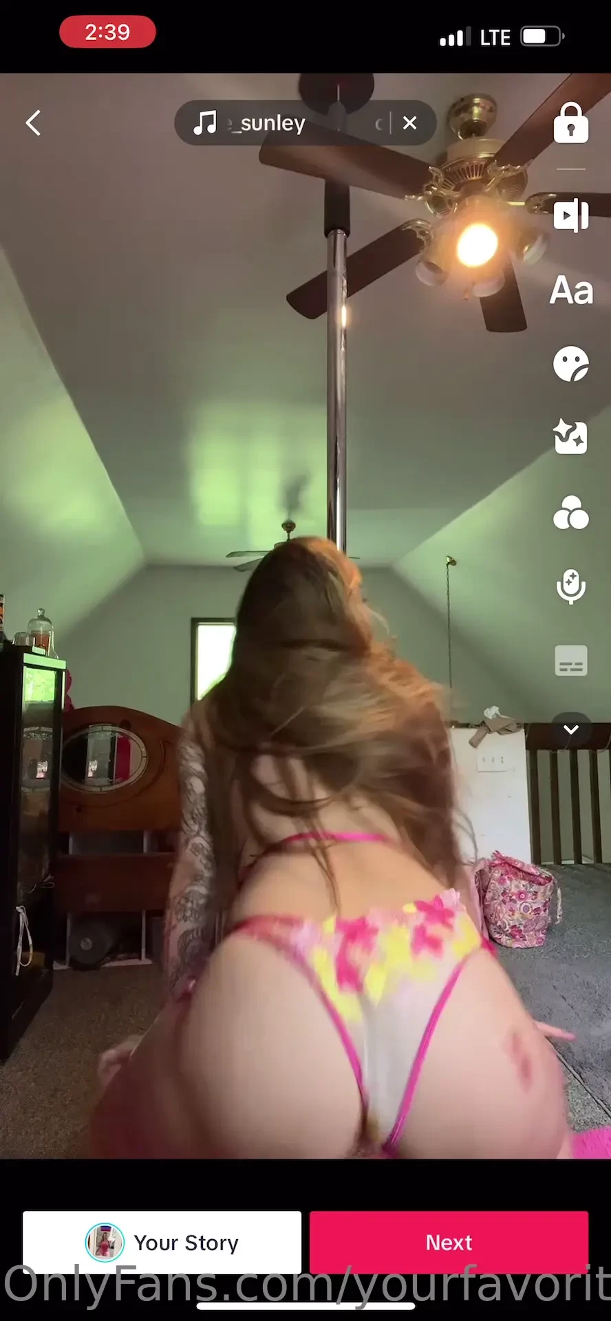 Just some more tik toks in lingerie 