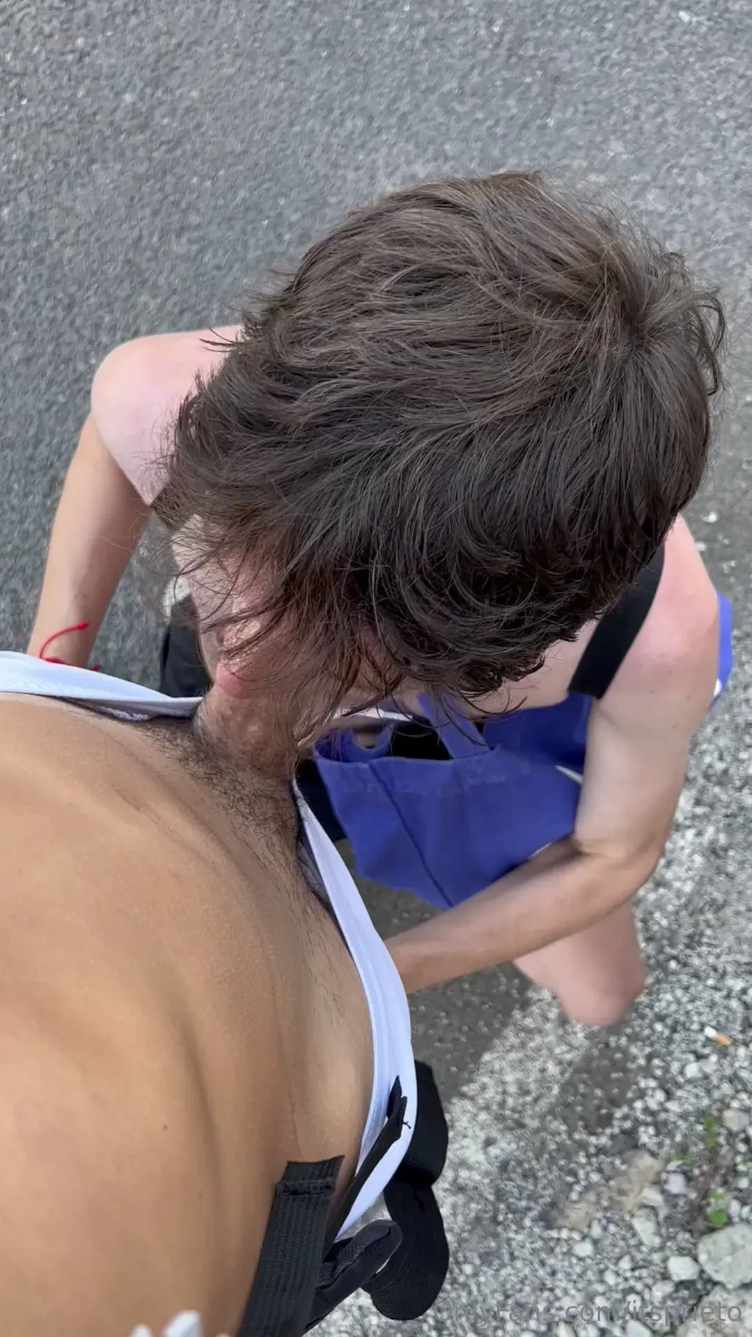 Nos pillan en medio de la carretera 