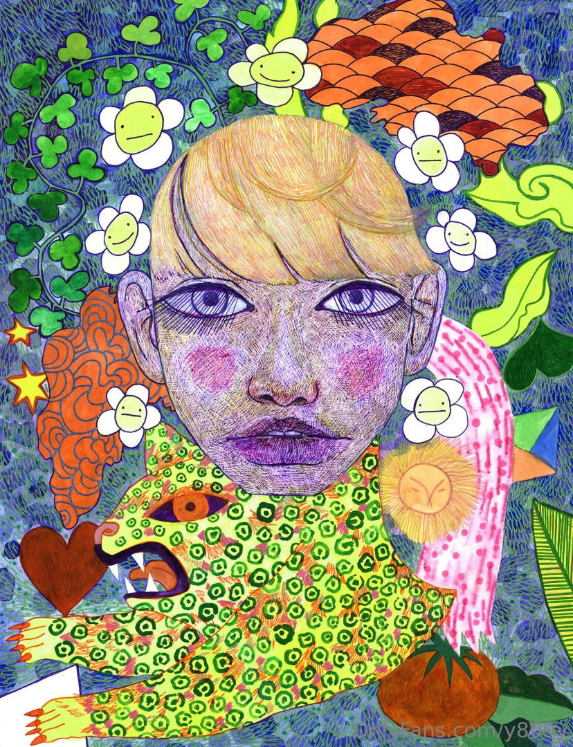 These are some drawings i made in 2017 mixed media on paper and a bit part 1 