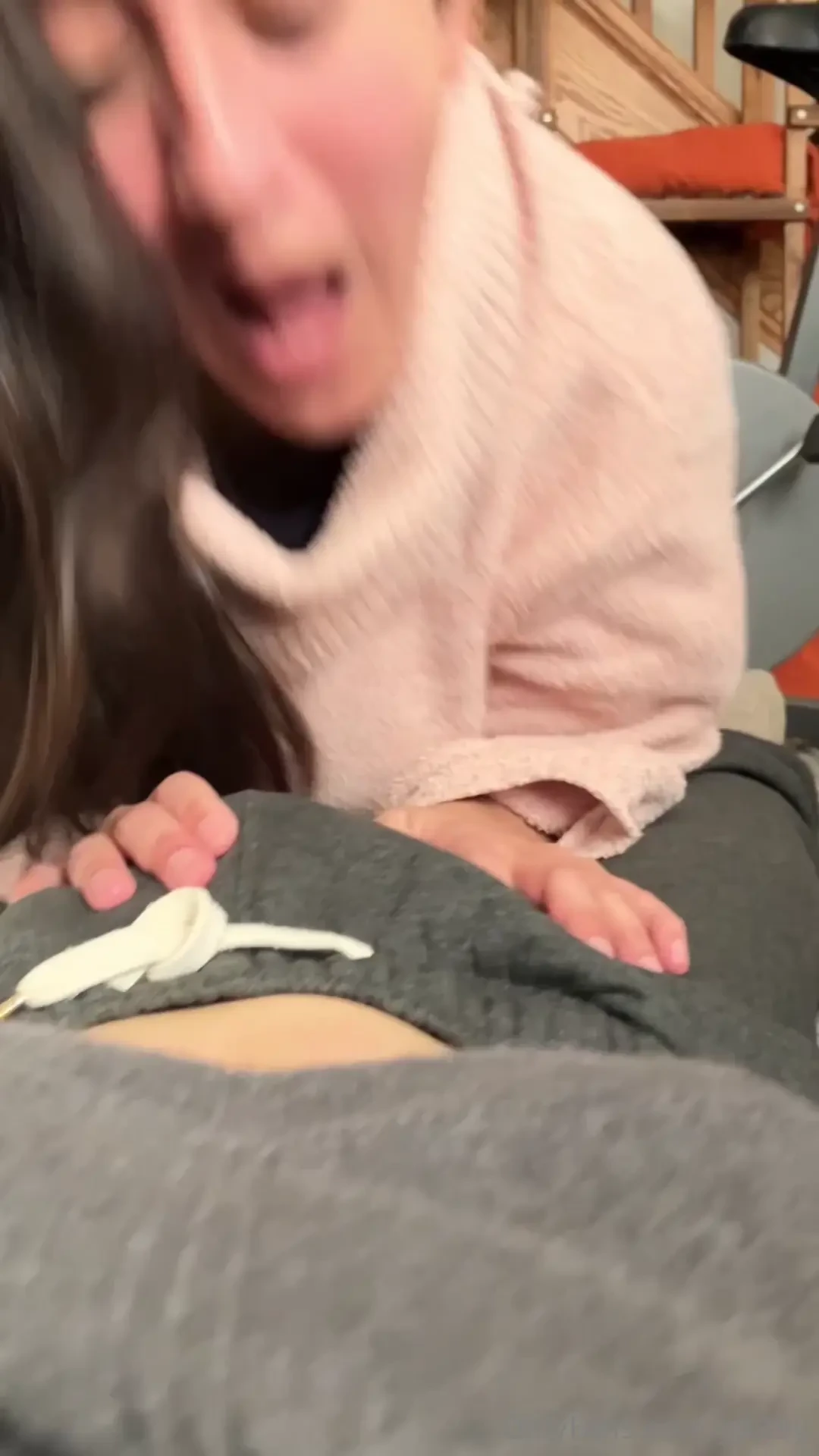 A little fun on the floor with boris - part one and two 