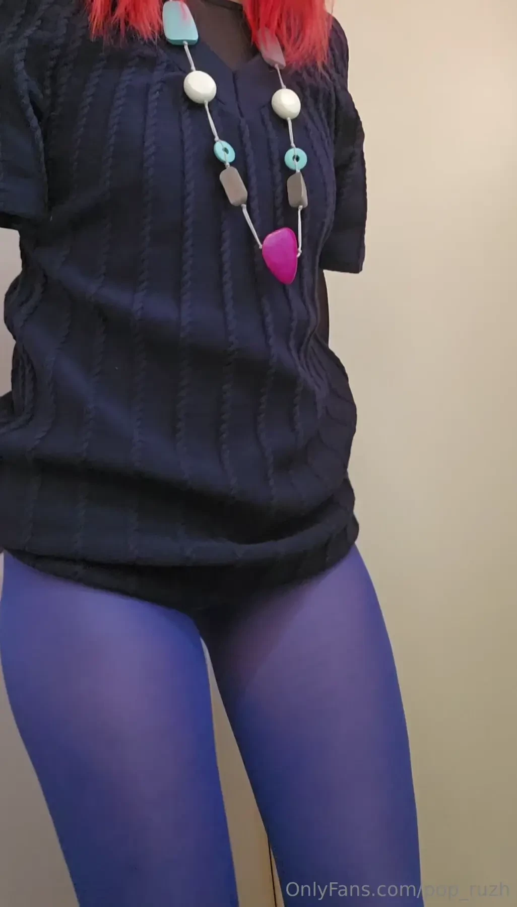 Enjoy more blue watch me pulling those tights up and playing with my part 1 
