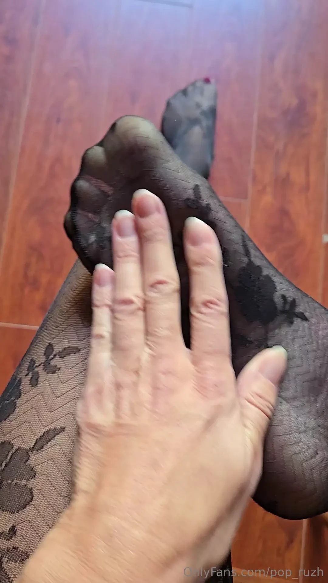 The best feeling - nylon on my legs no need in anything else watch and 