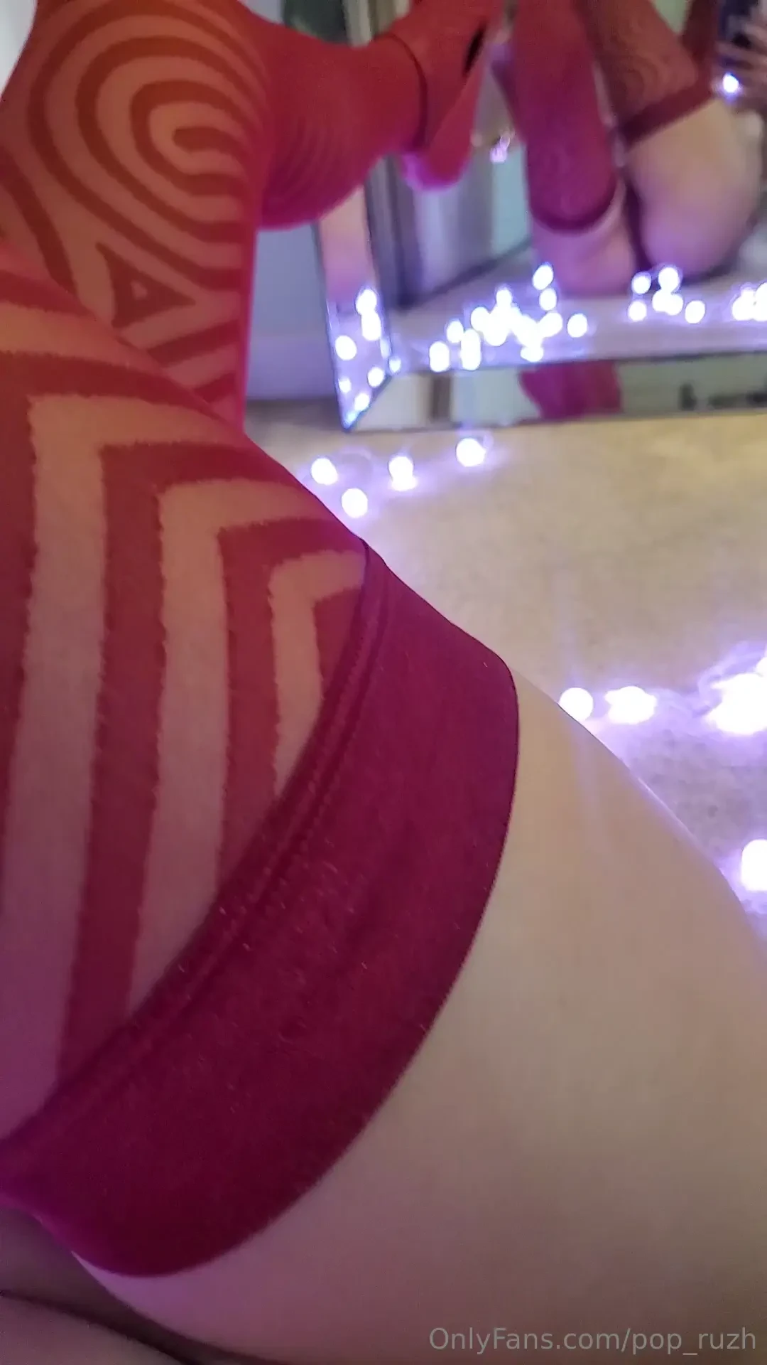 More red agony in the mirror and more tease i wish you were this 