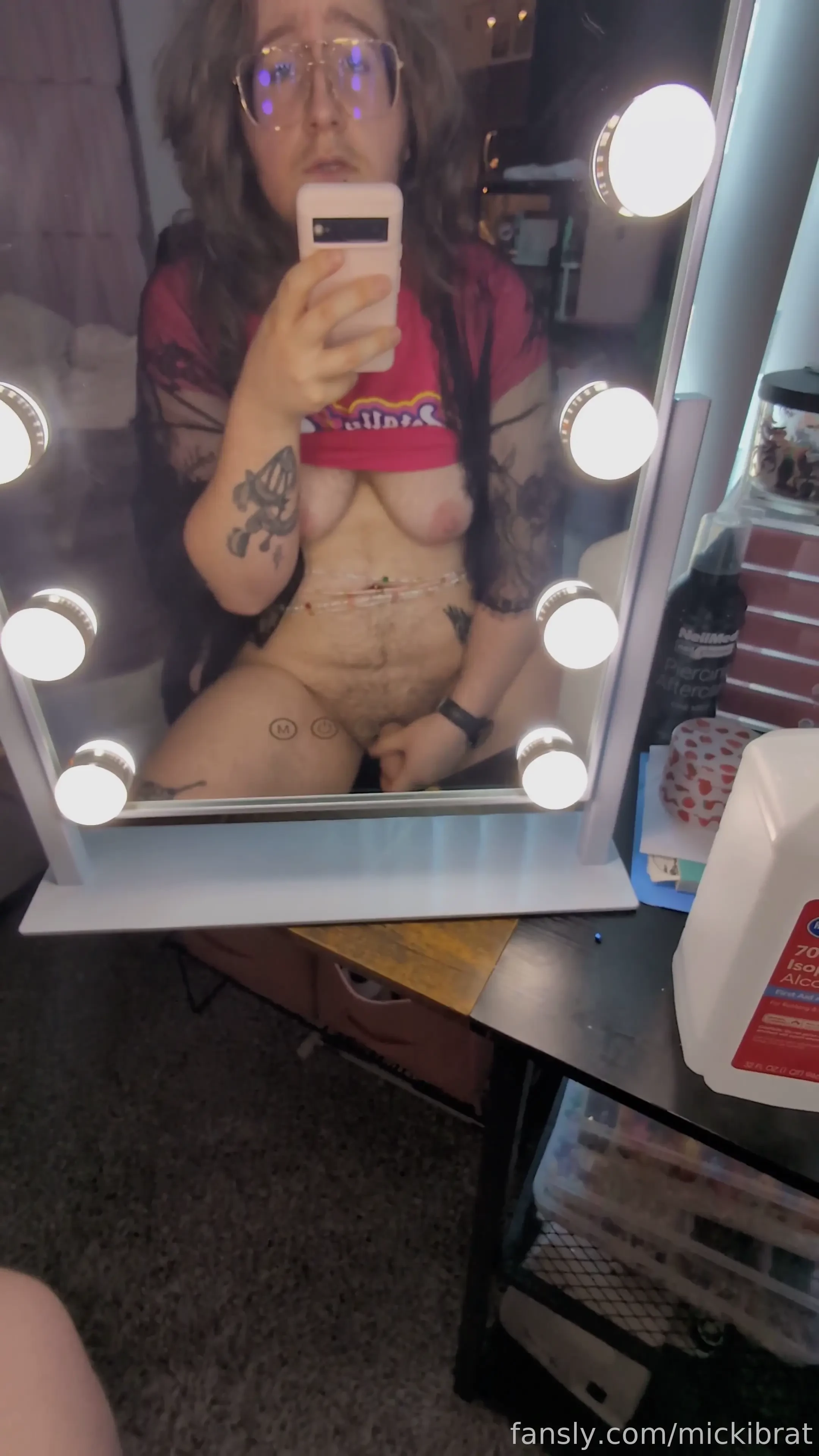 I love stroking my little dick and how my toy looks dangling off my part 1 