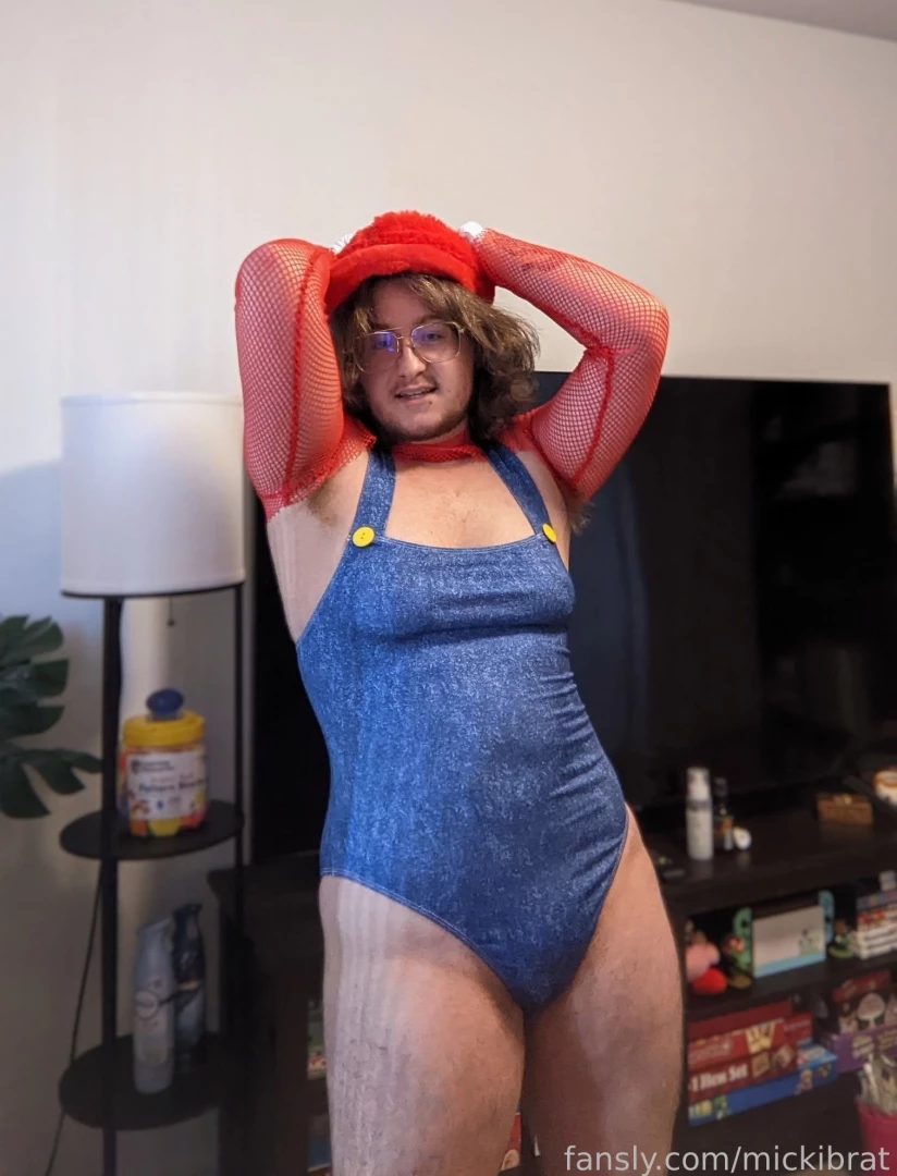 I kinda make a cute mario let s be honest the question is what does 