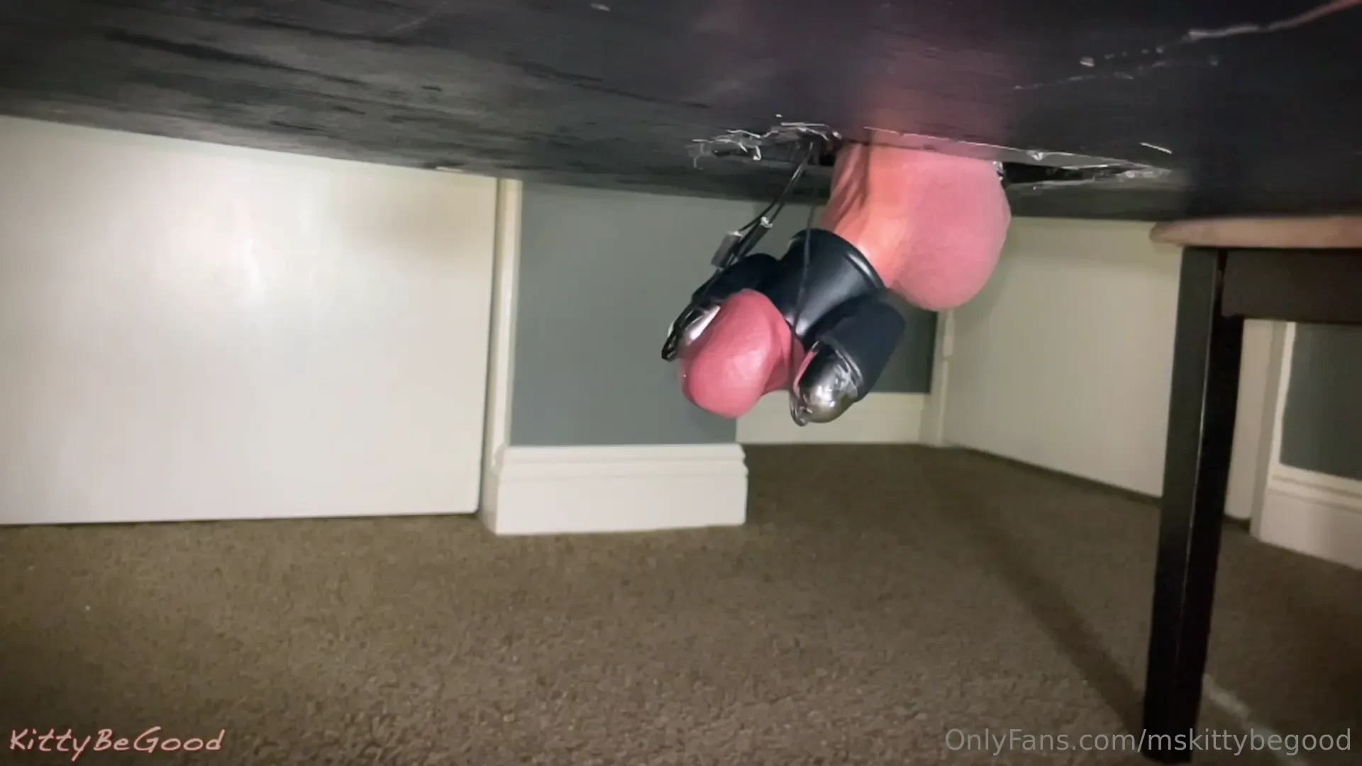 Watch my subby experience an incredible one minute orgasm while using 