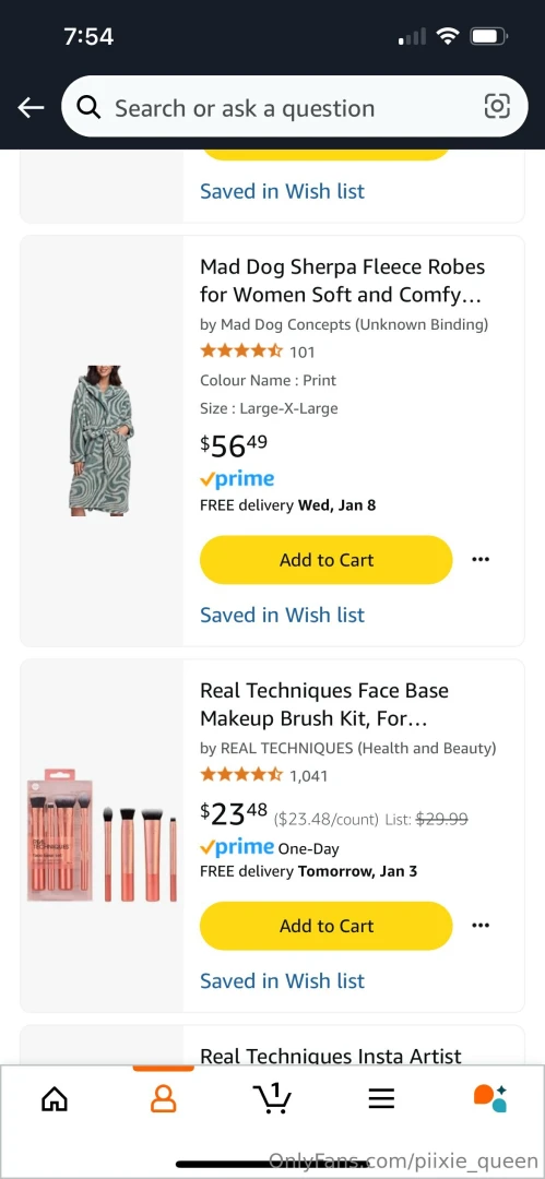 Can someone get me these two things off my wishlist i can send u some 