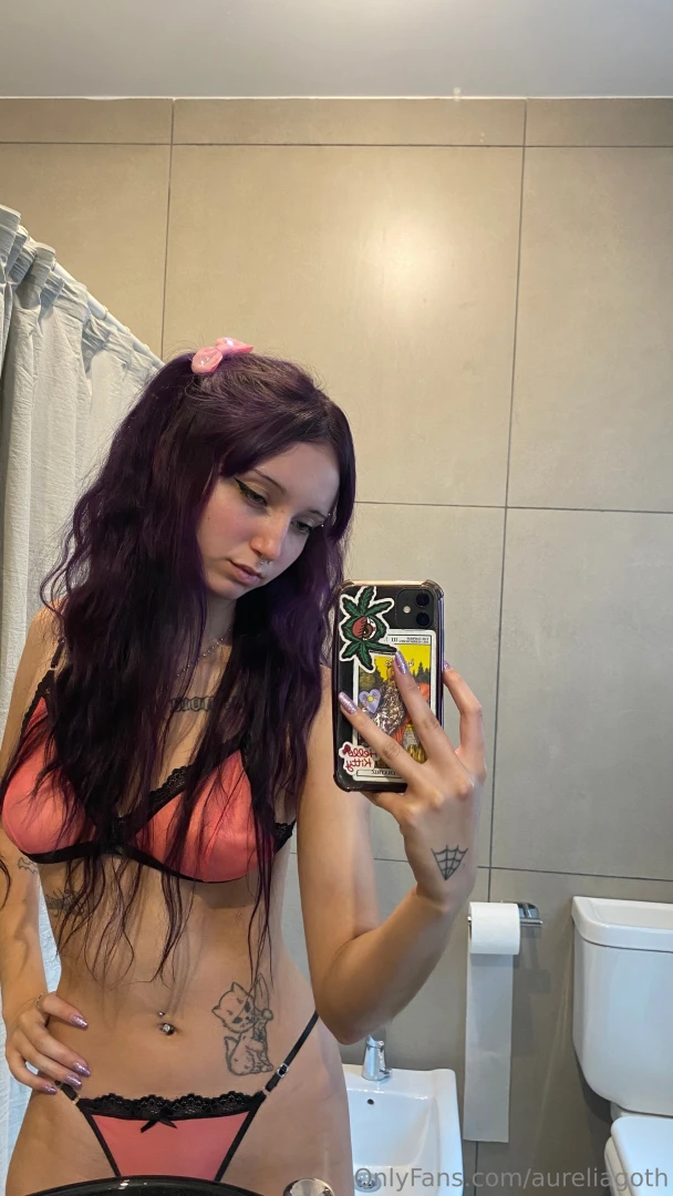 The bathroom lights are on but this lingerie might not be for long if part 3 