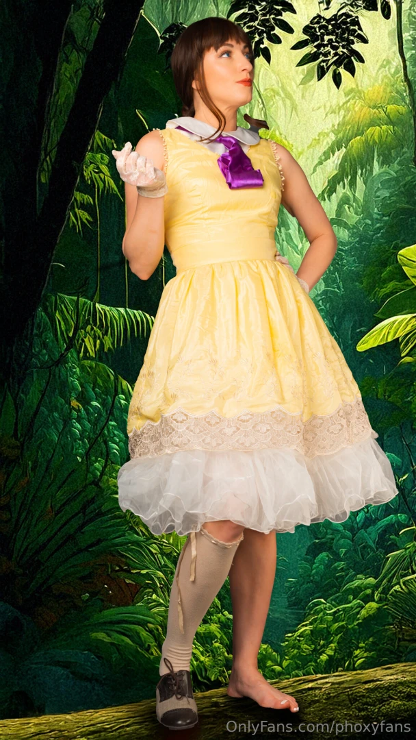 Swing into the jungle with me my playful jane porter cosplay captures 