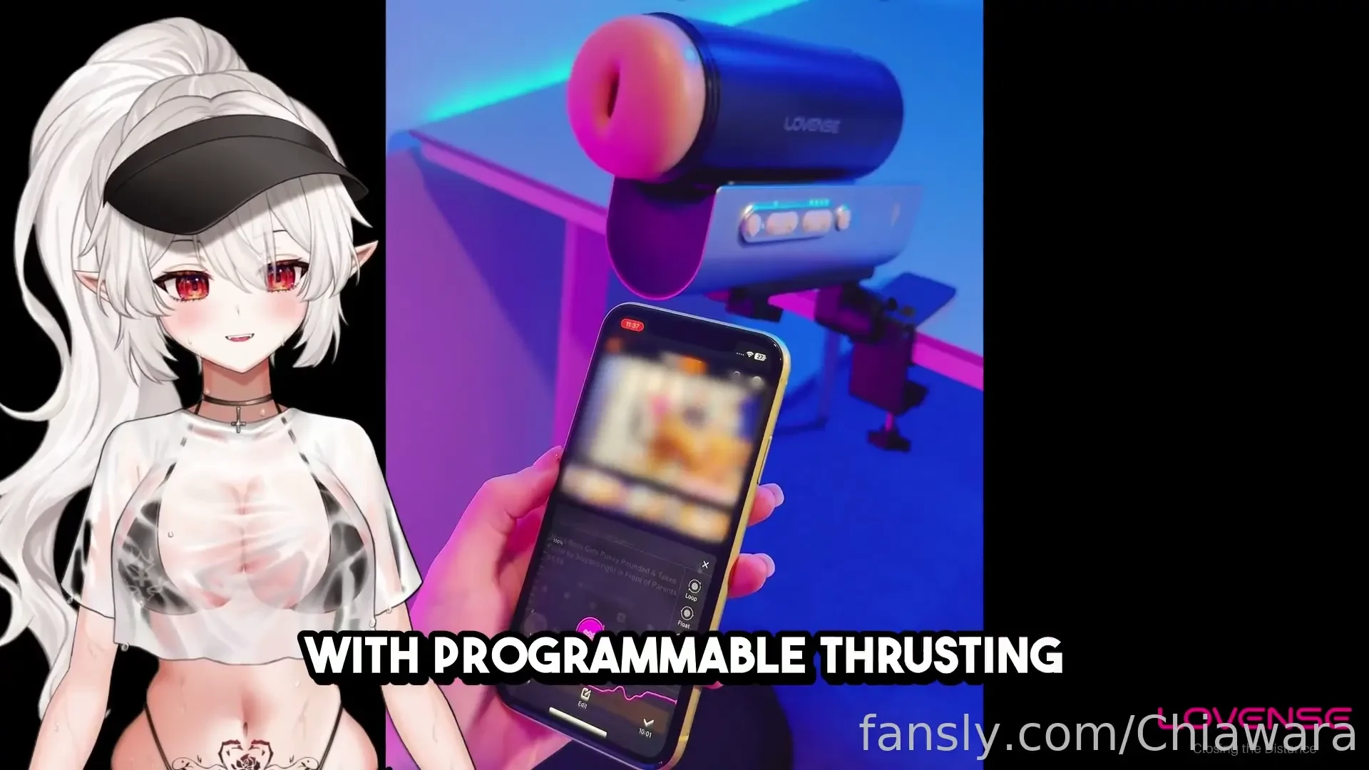 I partnered up with lovense to make your lewd vtuber fantasies real 