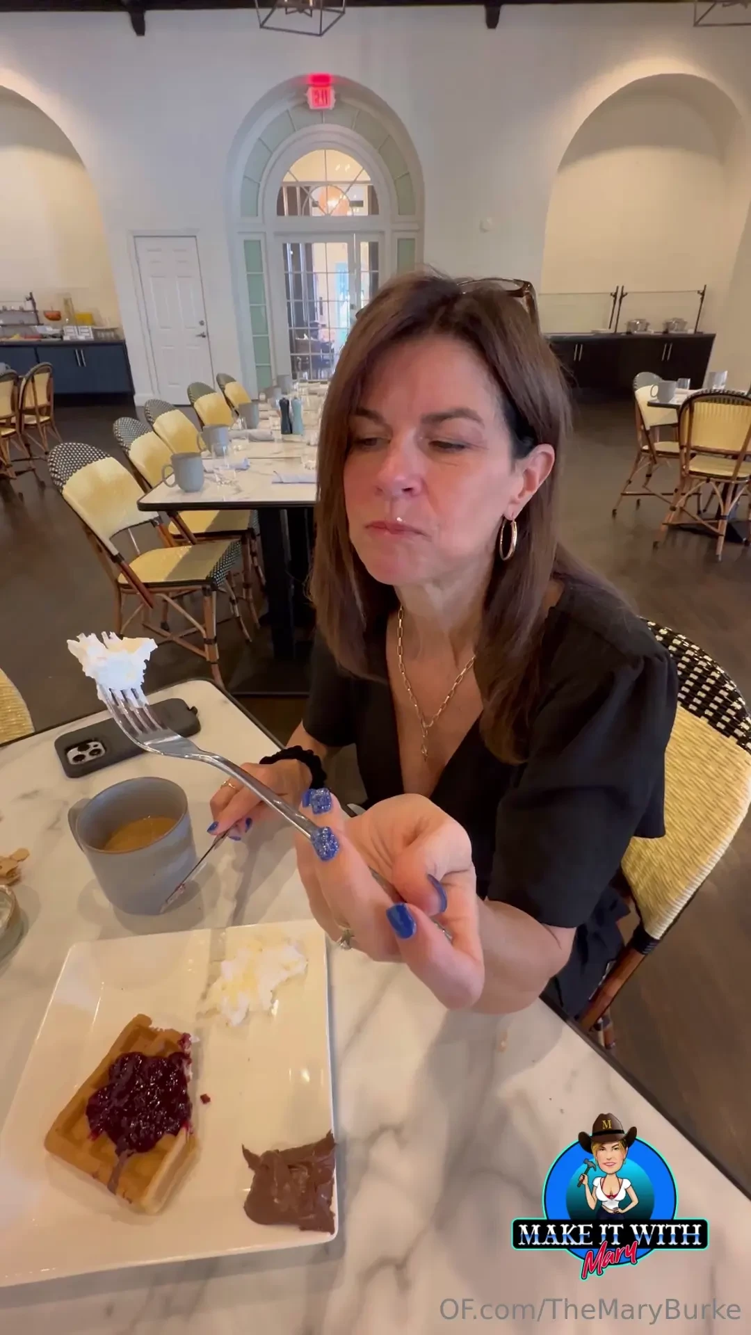 Is whip cream a breakfast food 