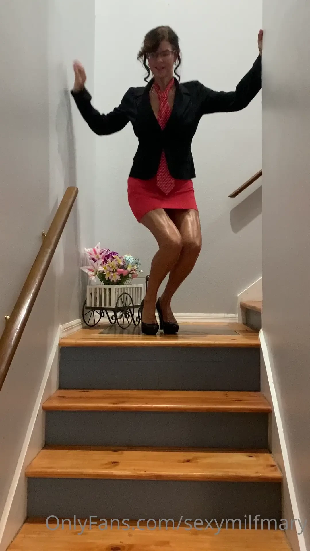 Now down the stairs adult tiktok 