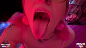 Sticky icky braces mouth porn