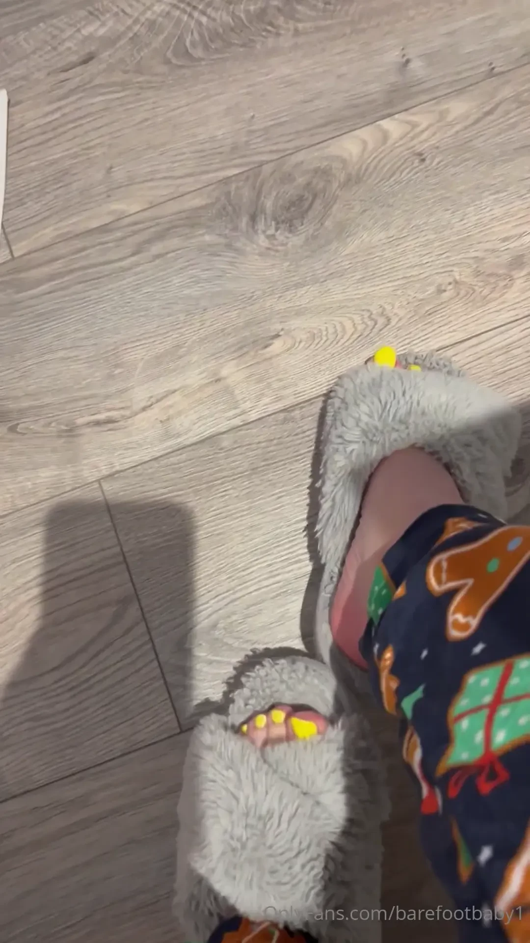 My fave fluffy slippers always love the way they make my feet look 