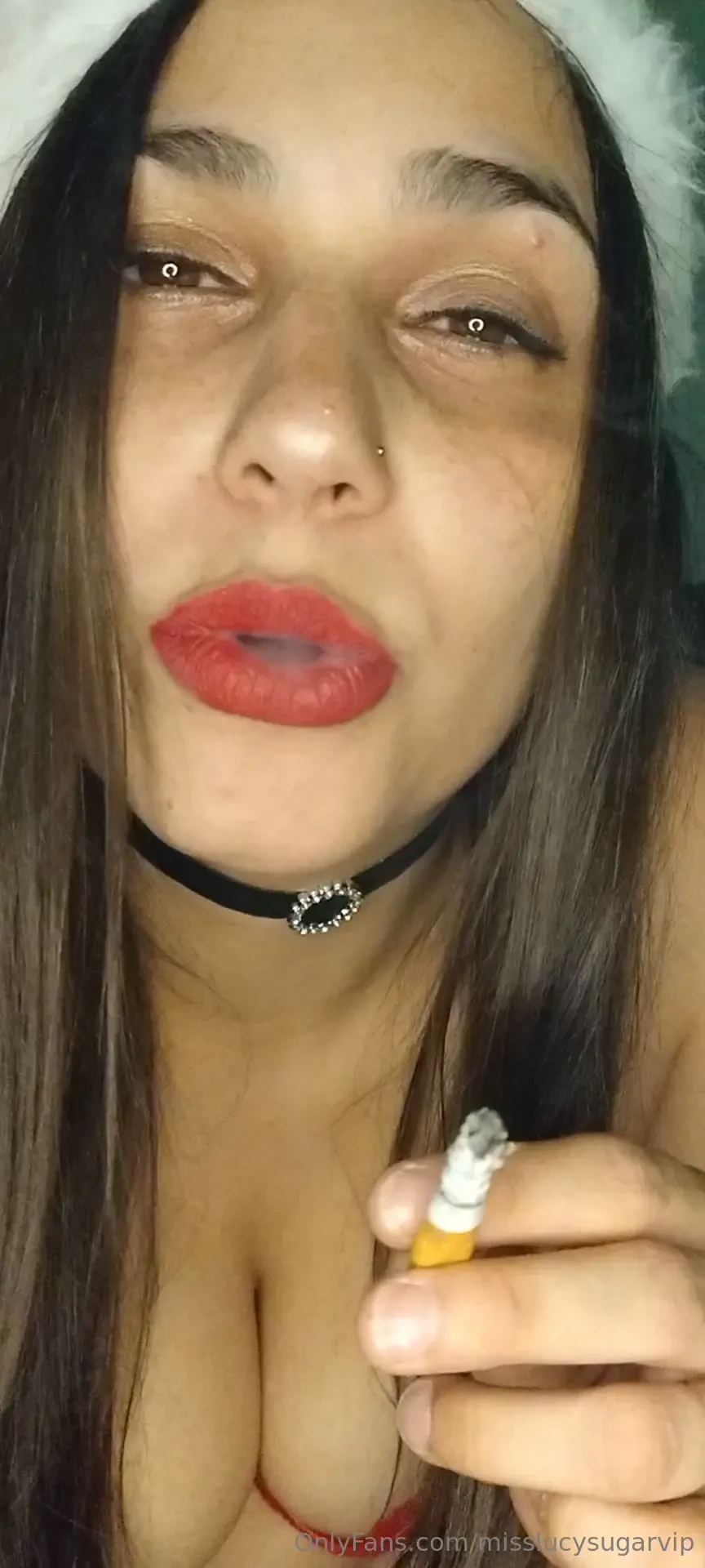 Who wants a little smoke from mommy 