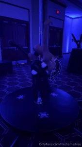 I asked for private lessons in my pole teachers home so i could make