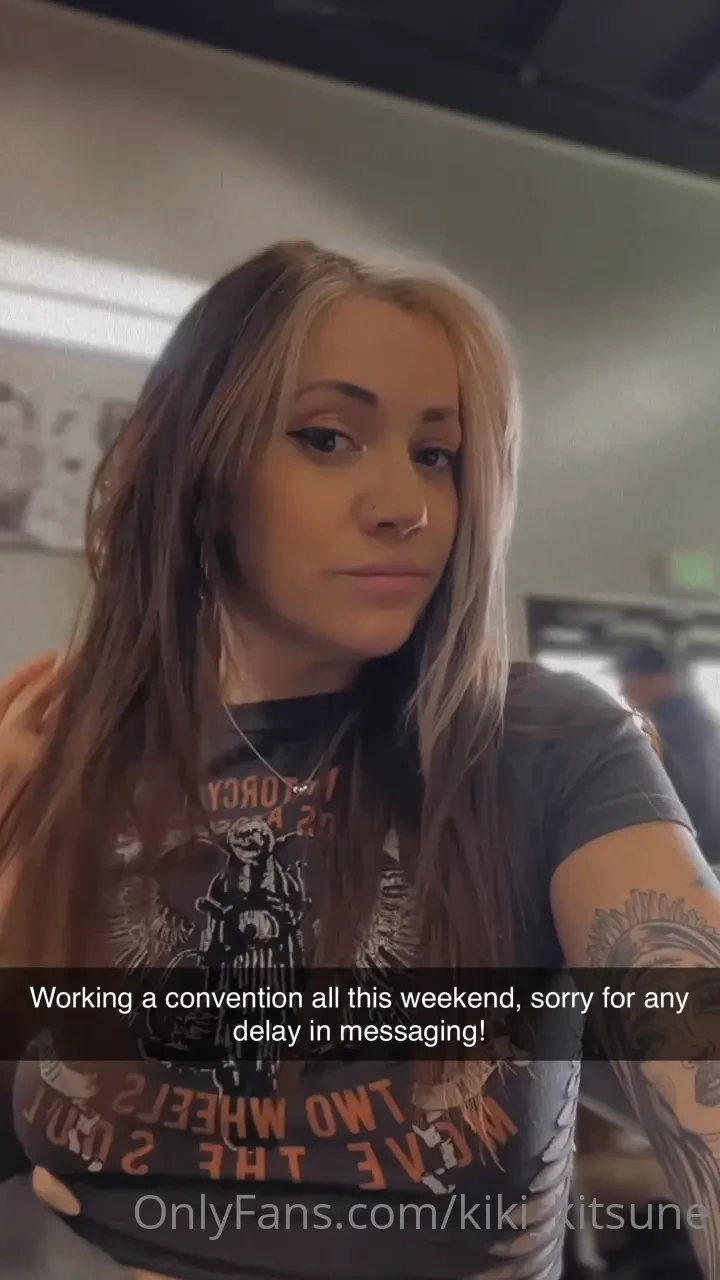 At a convention this weekend so i ll be slow getting back to messages part 1 