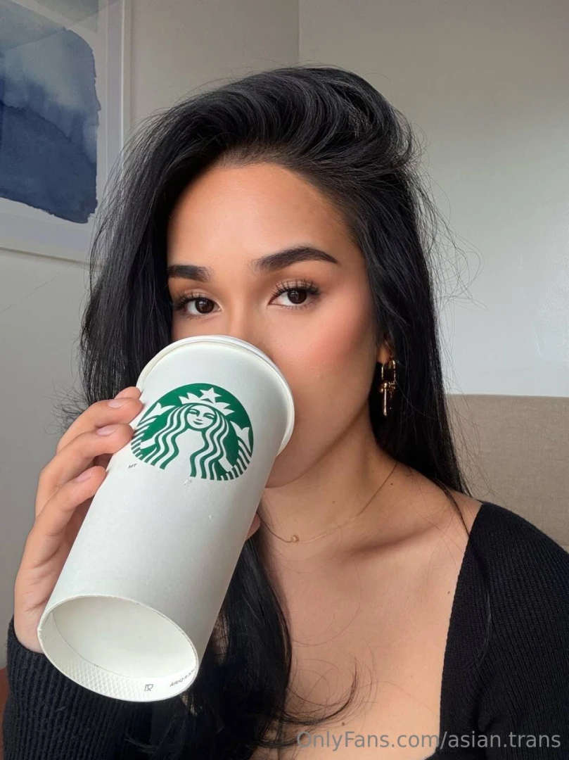 Just me my favorite coffee and oh did you notice something else part 1 